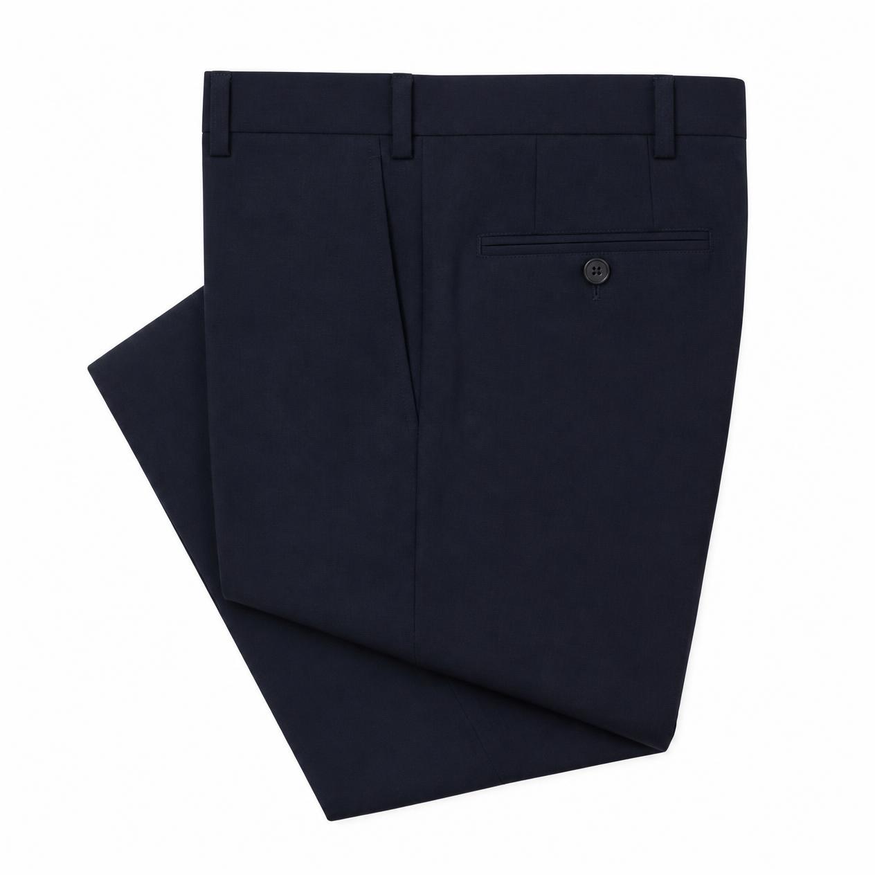 Misaki Axis Deep Blue Trousers